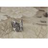 Women 925 Sterling Silver Butterfly Hollow Ring