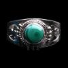 Nepal Handmade 925 Sterling Silver Malachite Ring