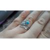 Classic Handmade Turquoise Feather 925 Silver Ring