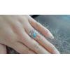 Classic Handmade Turquoise Feather 925 Silver Ring