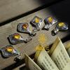 Handmade 925 Sterling Silver Natural Amber Pendant