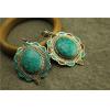 Handmade Turquoise Brass Beautiful Necklace Pendants