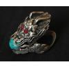 Tibetan Handmade Dragon Ring Tibetan Handmade Turquoise Ring