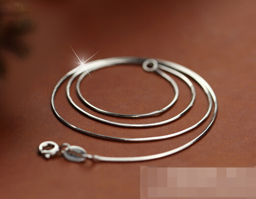 925 Sterling Silver Snake Chain Necklace 925 Sterling Silver Snake Chain Necklace