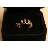 Vintage Gold Plated Alloy Crown Ring