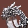 Retro Gothic Punk Style Dragon Ring