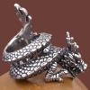 Retro Gothic Punk Style Dragon Ring