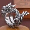 Retro Gothic Punk Style Dragon Ring