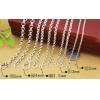 2MM Thickness 925 Sterling Silver Circled Necklace Chain