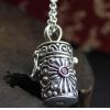 Nepal Handmade 925 Sterling Silver Pendant Desire Bottle Gau Box