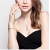 Women Fashion Jewelry Star Heart Shaped Crystal Bracelet