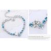 Women Fashion Jewelry Star Heart Shaped Crystal Bracelet