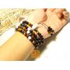 Genuine 6mm Natural Colored Tiger Eye 108 Beads Bracelet