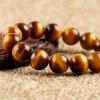 Genuine South Africa Natural 14mm Yellow Tiger Eye Bracelet