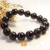 Genuine Iceland Natural 8-14mm Ice Crystal Obsidian Bracelet