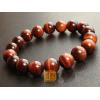 Genuine 10mm Brazil Natural Red Tiger Eye Bracelet