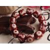 Consecration Tibetan Good Luck Totem DZI Beads Wrist Malas Buddhist Prayer Beads Bracelet