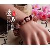 Consecration Tibet Good Luck Totem DZI Beads Wrist Malas Buddhist Prayer Beads Bracelet