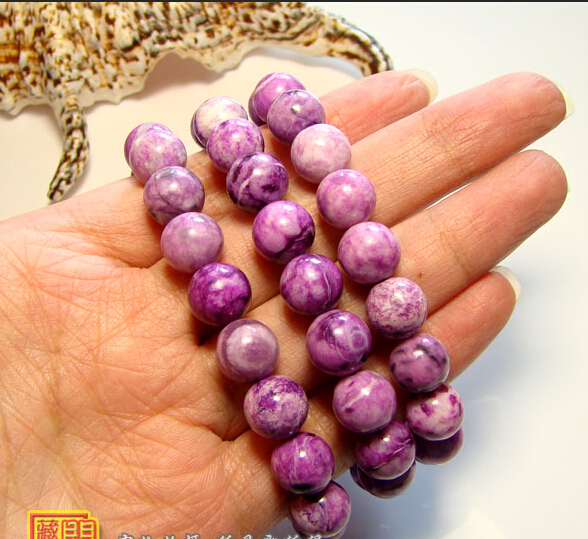 South Africa Natural Sugilite 6mm-10mm Bracelet South Africa Natural Sugilite 6mm-10mm Bracelet