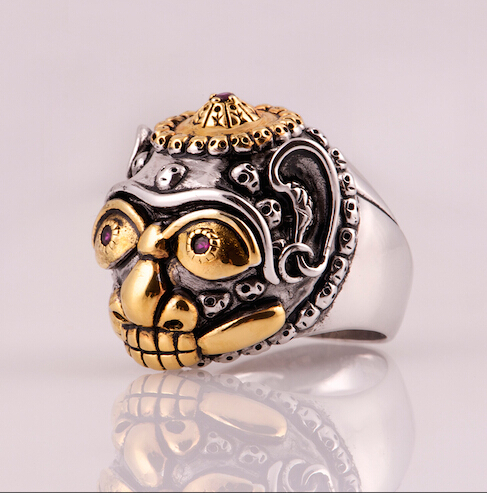 Stylish Skull Silver Personalized Man Ring Stylish Skull Silver Personalized Man Ring