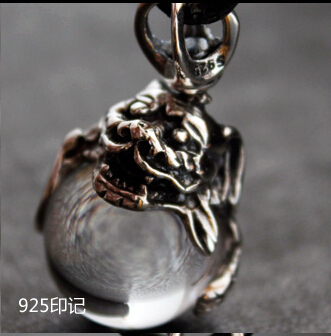 Handmade Brave Troops Embrace White Crystal Beads Silver Pendant No Chain Handmade Brave Troops Embrace White Crystal Beads Silver Pendant No Chain
