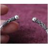 Thailand 3 Baby Elephants With two Bells 925 Silver Open Bracelet