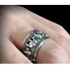 Tibetan 925 Sterling Silver Elephants Ring