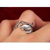 Retro Men 925 Silver Fish Ring