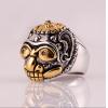 Stylish Skull Silver Personalized Man Ring