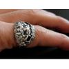 Retro Brave Troops 925 Silver Ring