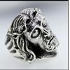 Religion Jesus Head Face 925 Silver Ring