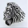 Religion Jesus Head Face 925 Silver Ring