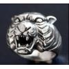 Tiger Head 925 Silver Ring