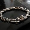 Dragon Vintage Silver Bracelet For Man