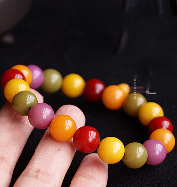 10MM Colorful Bodhi Spinning Buddhist Prayer Bracelet 10MM Colorful Bodhi Spinning Buddhist Prayer Bracelet