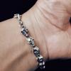 Chic Skeleton Thai Silver Vintage Bracelet For Man And Woman