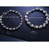 Chic Skeleton Thai Silver Vintage Bracelet For Man And Woman