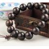 10MM 12MM 15MM 18MM 3A Grade Ebony Prayer Bracelet For Buddhists