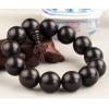 10MM 12MM 15MM 18MM 3A Grade Ebony Prayer Bracelet For Buddhists