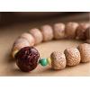 Daemonorops Margaritae Bodhi Prayer Bracelet with Rosewood Brave Troops