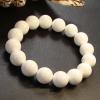 Natural 3A 6MM 8MM 10MM 12MM 14MM 16MM White Tridacna Lucky Bracelet