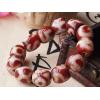 Consecration Tibetan Good Luck Totem Dzi Beads Wrist Malas Buddhist Prayer Beads Bracelet