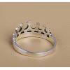 Vintage Silver 925 Crown Little Finger Ring For Womens