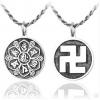 Thailand Silver 925 OM MANI PADME HUM Lucky Pendant Gift For Man