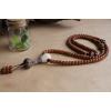 Weathering Old Bodhi Beads 108 Prayer Mala Bracelet