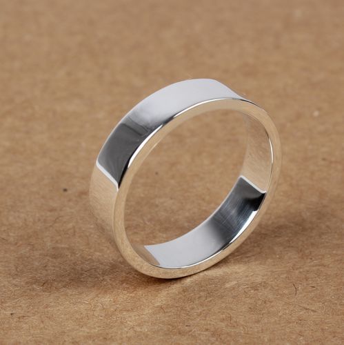 Handmade S925 Sterling Silver Simple Women Ring Handmade S925 Sterling Silver Simple Women Ring
