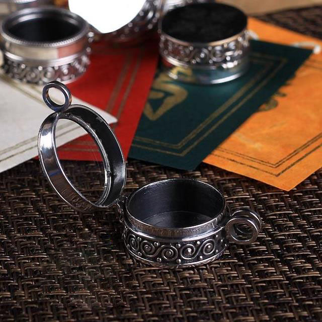 Handmade 925 Sterling Silver Transparent Cover Round Gawu Pendant Handmade 925 Sterling Silver Transparent Cover Round Gawu Pendant