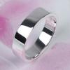 Handmade S925 Sterling Silver Simple Women Ring