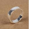 Handmade S925 Sterling Silver Simple Women Ring