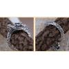 Vintage Mens 925 Sterling Silver Dragon Open Ring Style B